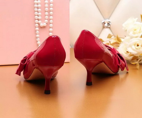 MIUMIU Shallow mouth kitten heel Shoes Women--007